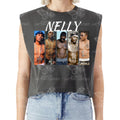 Nelly Muscle Crop Tee | 2000s Hip Hop Legend Graphic Tank | Vintage Rap Fan Shirt