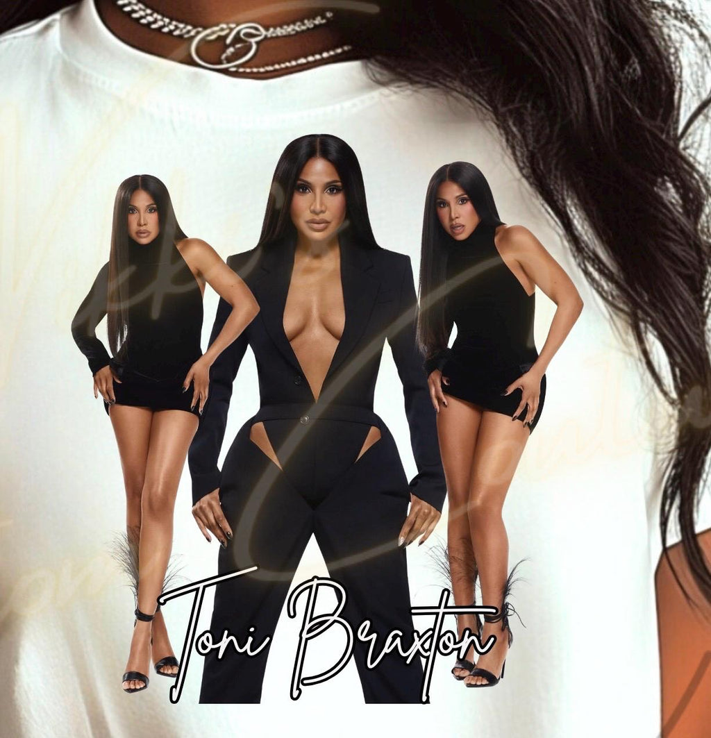 Toni Braxton TShirt |  New Edition Way Tour Crop Top | Vintage Concert Fan Shirt | R&B  Fan Shirt | Toni Crop Top | Toni Tigers