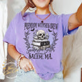 Premium Witches Brew Comfort Colors Tee, Sanderson Sisters Salem MA Halloween Shirt, Cozy Witchy Fall Tee