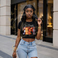 Toni Braxton TShirt |  New Edition Way Tour Crop Top | Vintage Concert Fan Shirt | R&B  Fan Shirt | Toni Crop Top | Toni Tigers